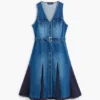 Denim-Midi-Kleid Denim-Midi-Kleid