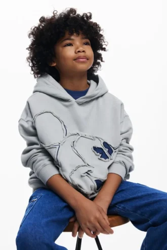 Denim-Sweatshirt Mickey Mouse™