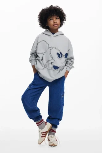 Denim-Sweatshirt Mickey Mouse™