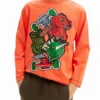 Desigual Dinosaurier-T-Shirt