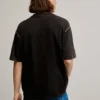 Details zum einfarbigen T-Shirt