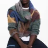 Dicker Patchwork-Pullover Dicker Patchwork-Pullover