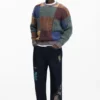 Dicker Patchwork-Pullover Dicker Patchwork-Pullover