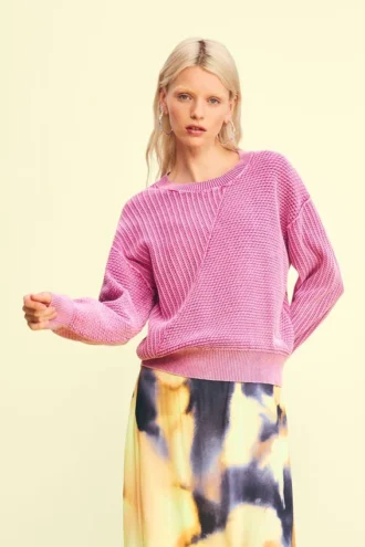 Einfacher Strickpullover