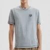 Einfaches Strick-T-Shirt Einfaches Strick-T-Shirt