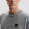 Einfaches Strick-T-Shirt Einfaches Strick-T-Shirt