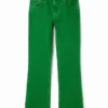 Einfarbige Flare-Jeans Einfarbige Flare-Jeans