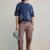 Einfarbige Jeans-Hose Einfarbige Jeans-Hose