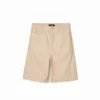 Einfarbige Shorts mit Taschen