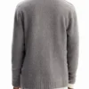 Einfarbige, strukturierte Strickjacke Einfarbige, strukturierte Strickjacke