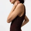 Einfarbiges Trägerkleid Einfarbiges Trägerkleid
