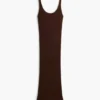 Einfarbiges Trägerkleid Einfarbiges Trägerkleid