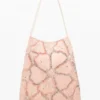 Einkaufstasche mit Blumenmuster