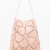 Einkaufstasche mit Blumenmuster