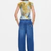 Elastische lange Jeans-Hose Elastische lange Jeans-Hose