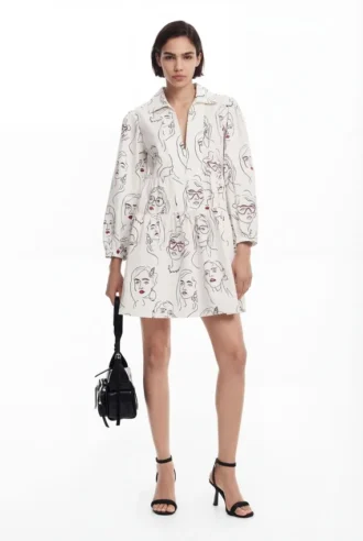 Faces-Kleid