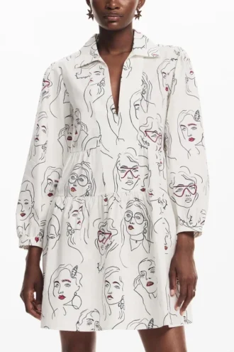 Faces-Kleid