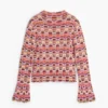 Farbenfroher Strickpullover Farbenfroher Strickpullover