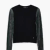 Feiner Plissee-Pullover Feiner Plissee-Pullover