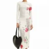 Figurbetontes Midi-Kleid Figurbetontes Midi-Kleid