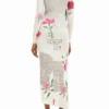 Figurbetontes Midi-Kleid Figurbetontes Midi-Kleid