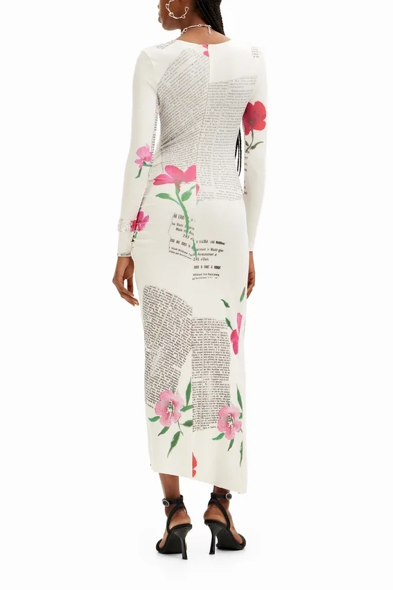 Figurbetontes Midi-Kleid Figurbetontes Midi-Kleid