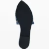 Flache Jeans-Sandale Flache Jeans-Sandale