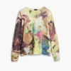 Gaugin-Pullover mit Print Gaugin-Pullover mit Print