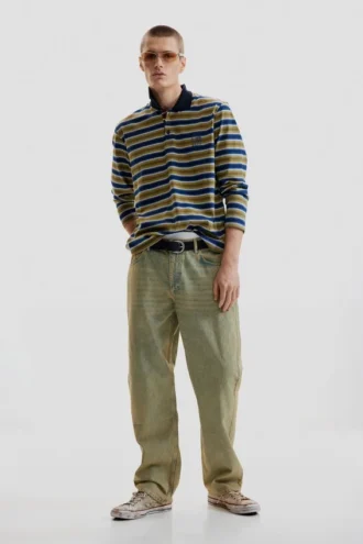 Gefärbte Jeans-Hose