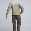 Gerade geschnittene Hose mit Struktur Gerade geschnittene Hose mit Struktur