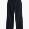 Gerade geschnittene Jeans mit Ziernähten