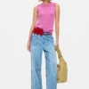 Gerade Jeans mit Inverted-Effekt Gerade Jeans mit Inverted-Effekt