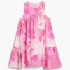 Gerafftes Blumenkleid Gerafftes Blumenkleid