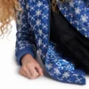 Gesteppte Jacke mit Spitze Gesteppte Jacke mit Spitze