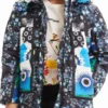 Gesteppte Patchwork-Jacke