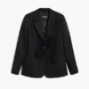 Gestreifter Patchwork-Blazer Gestreifter Patchwork-Blazer