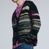 Gestreifter Strickpullover Gestreifter Strickpullover