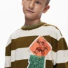 Gestreiftes Hulk™-Sweatshirt