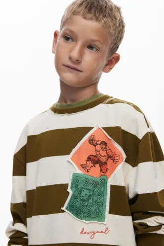 Gestreiftes Hulk™-Sweatshirt