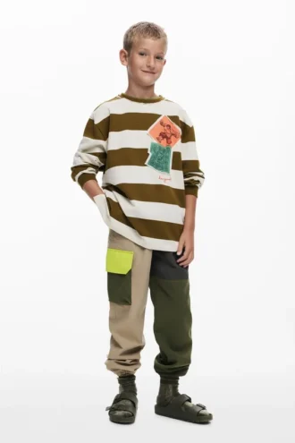 Gestreiftes Hulk™-Sweatshirt