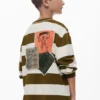 Gestreiftes Hulk™-Sweatshirt