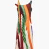 Gestreiftes Kleid von M. Christian Lacroix