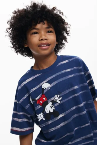 Gestreiftes Mickey Mouse™ T-Shirt