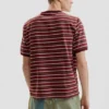 Gestreiftes Strick-T-Shirt Gestreiftes Strick-T-Shirt