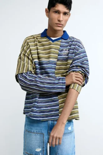 Gestreiftes T-Shirt