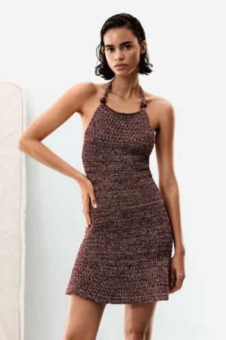Gestricktes Trägerkleid