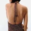Gestricktes Trägerkleid