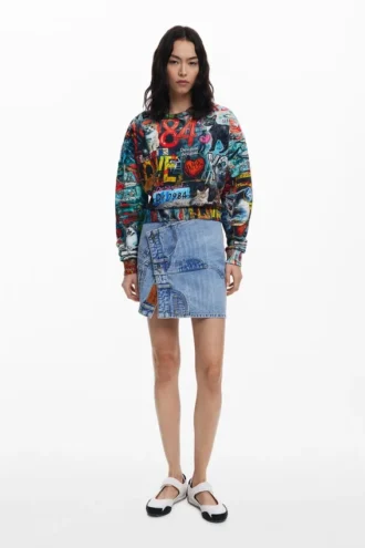 Graffiti-Sweatshirt