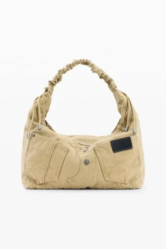 Große Denim-Tasche