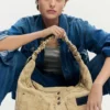 Große Denim-Tasche